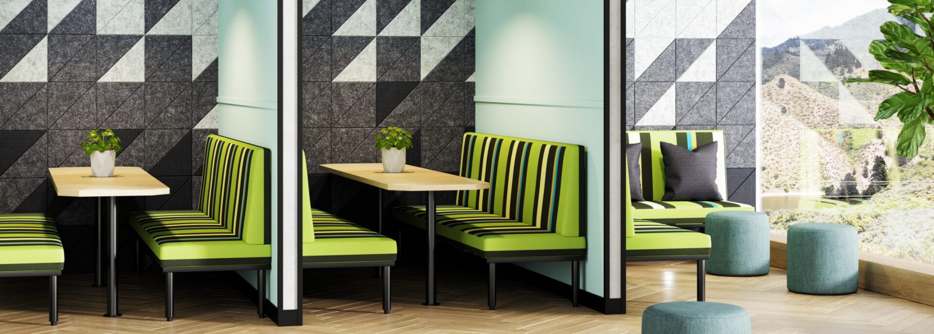 Стеновые войлочные панели Tangram 1103