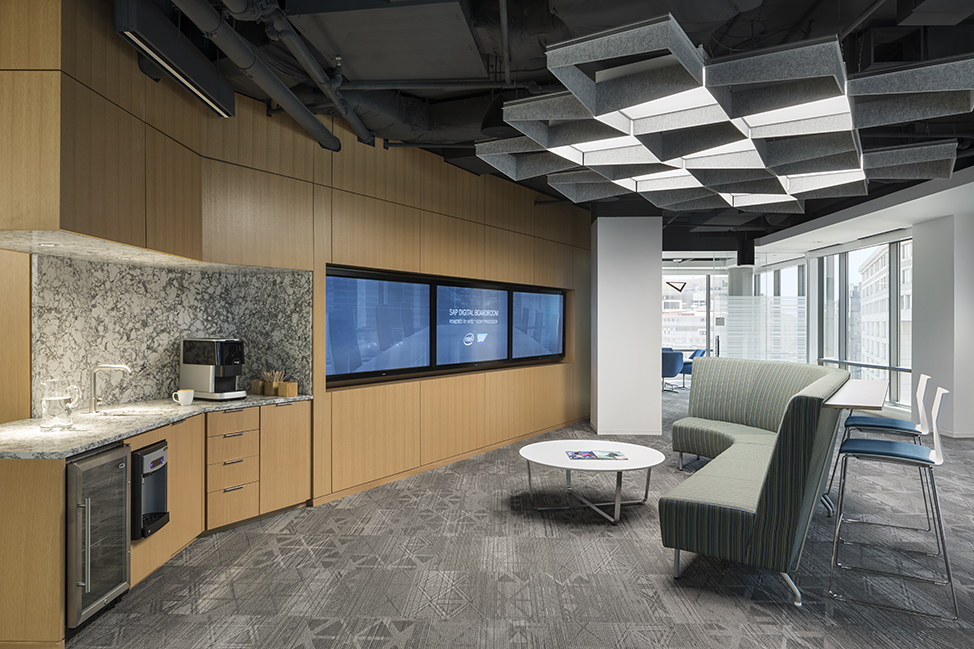 Акустический потолок Бикубик 2602