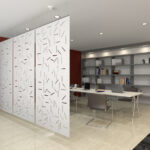 Подвесные офисные экраны 3801