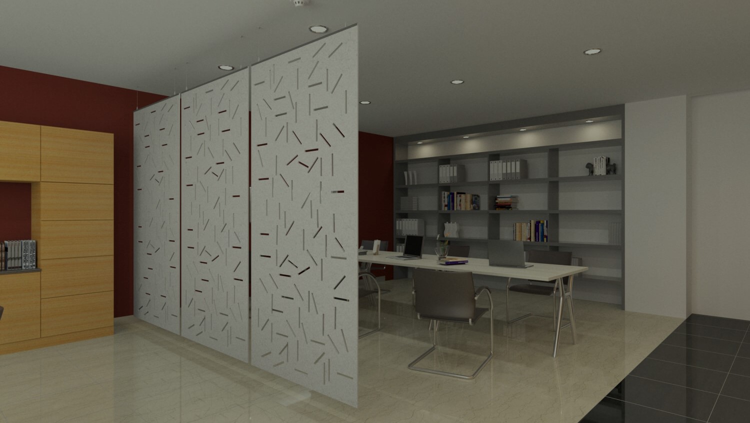 АКУСТИЧЕСКИЕ ПОДВЕСНЫЕ ЭКРАНЫ