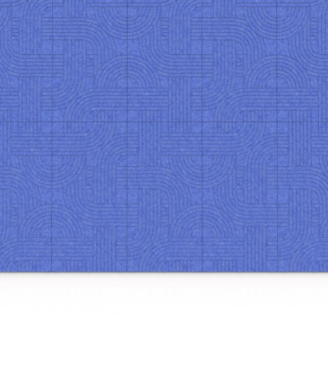 Стеновая войлочная панель Бесконечность (Streets PET Felt Panels, Refelt) 1204