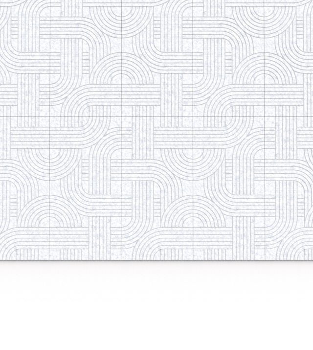 Стеновая войлочная панель Бесконечность (Streets PET Felt Panels, Refelt) 1204