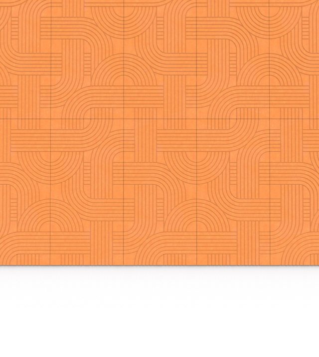 Стеновая войлочная панель Бесконечность (Streets PET Felt Panels, Refelt) 1204