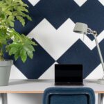 Стеновые войлочные панели КВАДРАТ (Plain PET Felt Tiles Large, Refelt) 1102