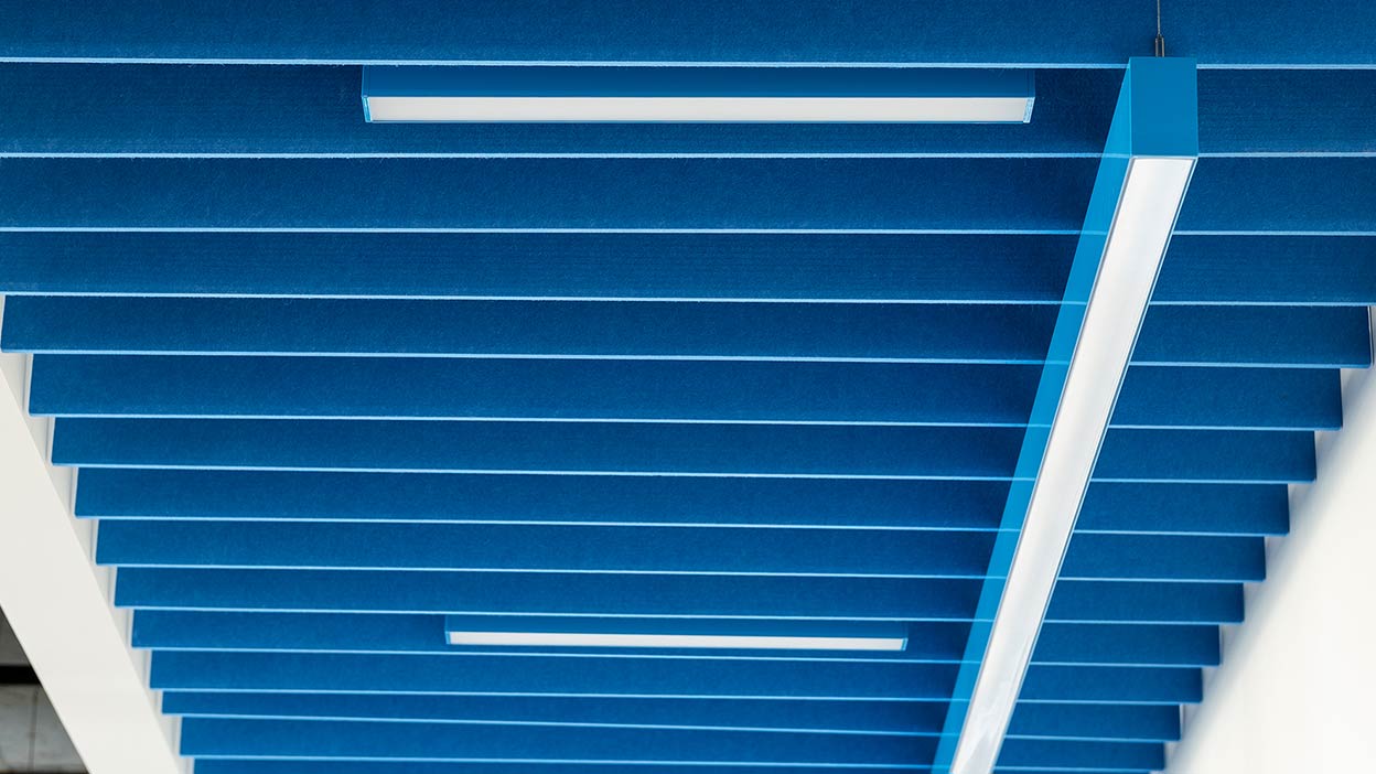 Акустические потолочные перегородки БАФФЛ МОНО (Buffle One) 2401