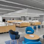 Акустические потолочные перегородки БАФФЛ МОНО (Buffle One) 2401