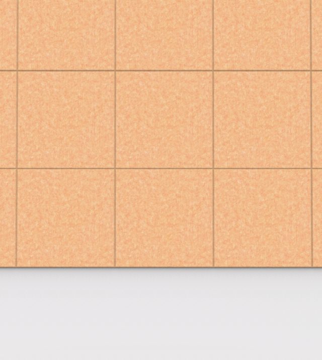 Стеновые войлочные панели КВАДРАТ (Plain PET Felt Tiles Large, Refelt) 1102