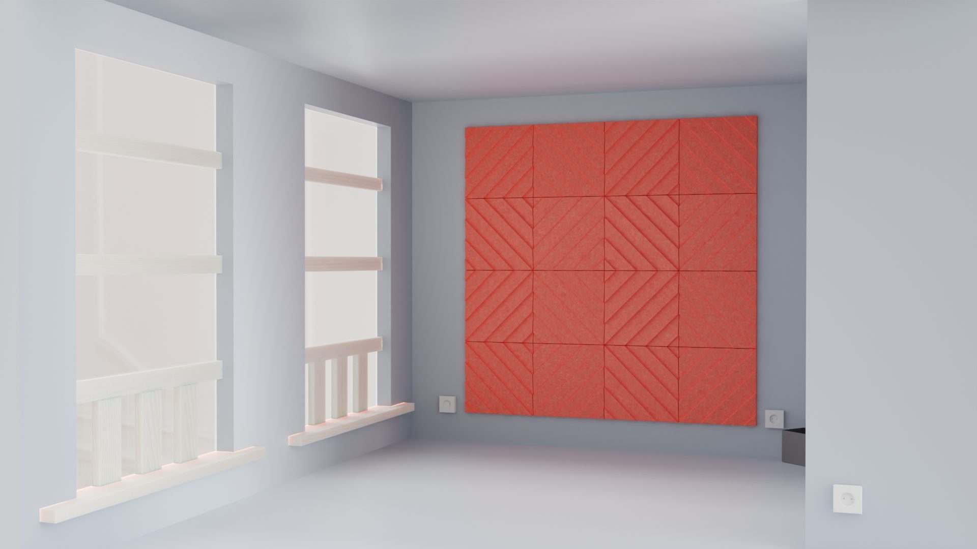 Объемная акустическая панель Пила (OFFECCT Soundwave Stripes) 1317
