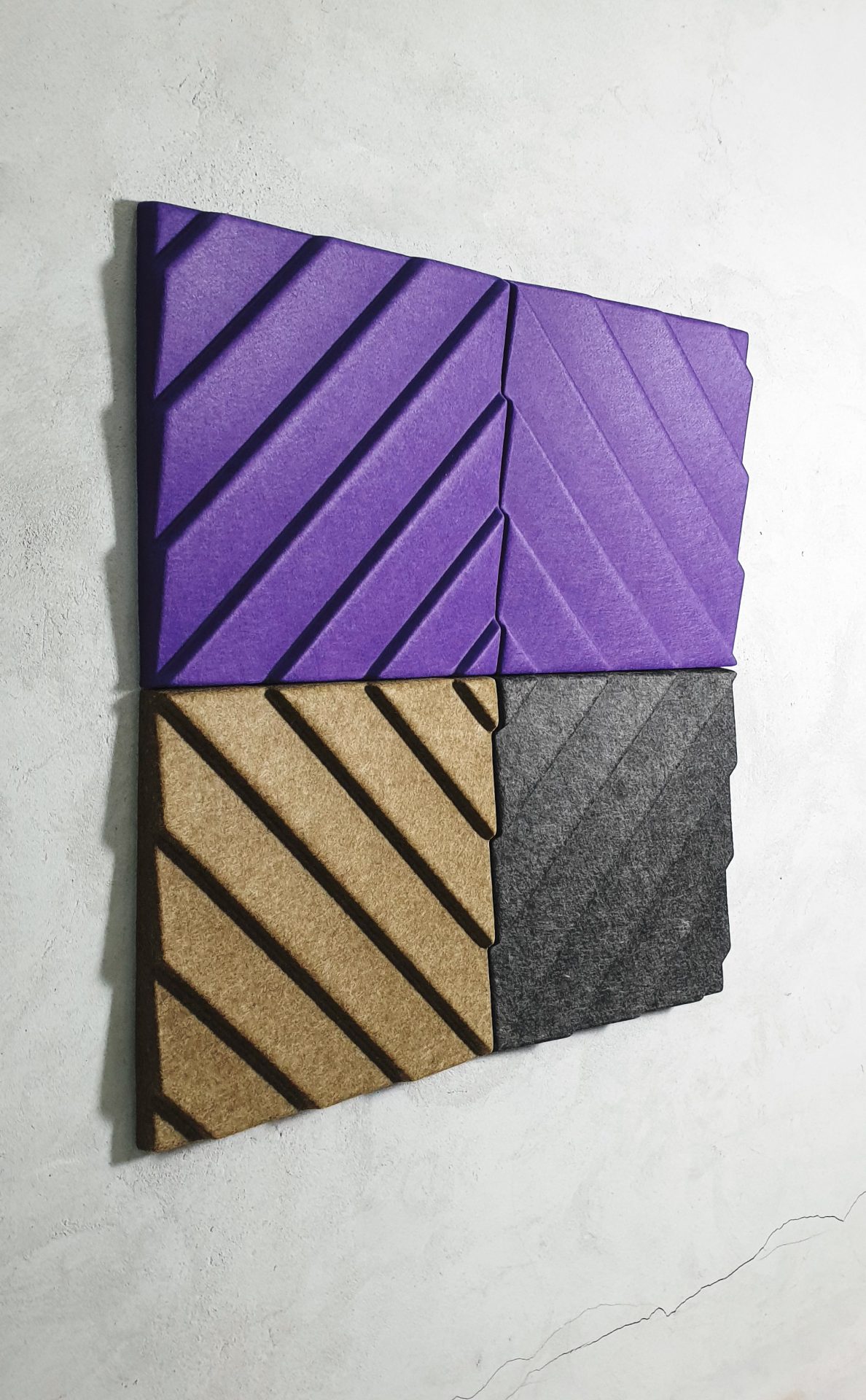 Объемная акустическая панель Пила (OFFECCT Soundwave Stripes) 1317